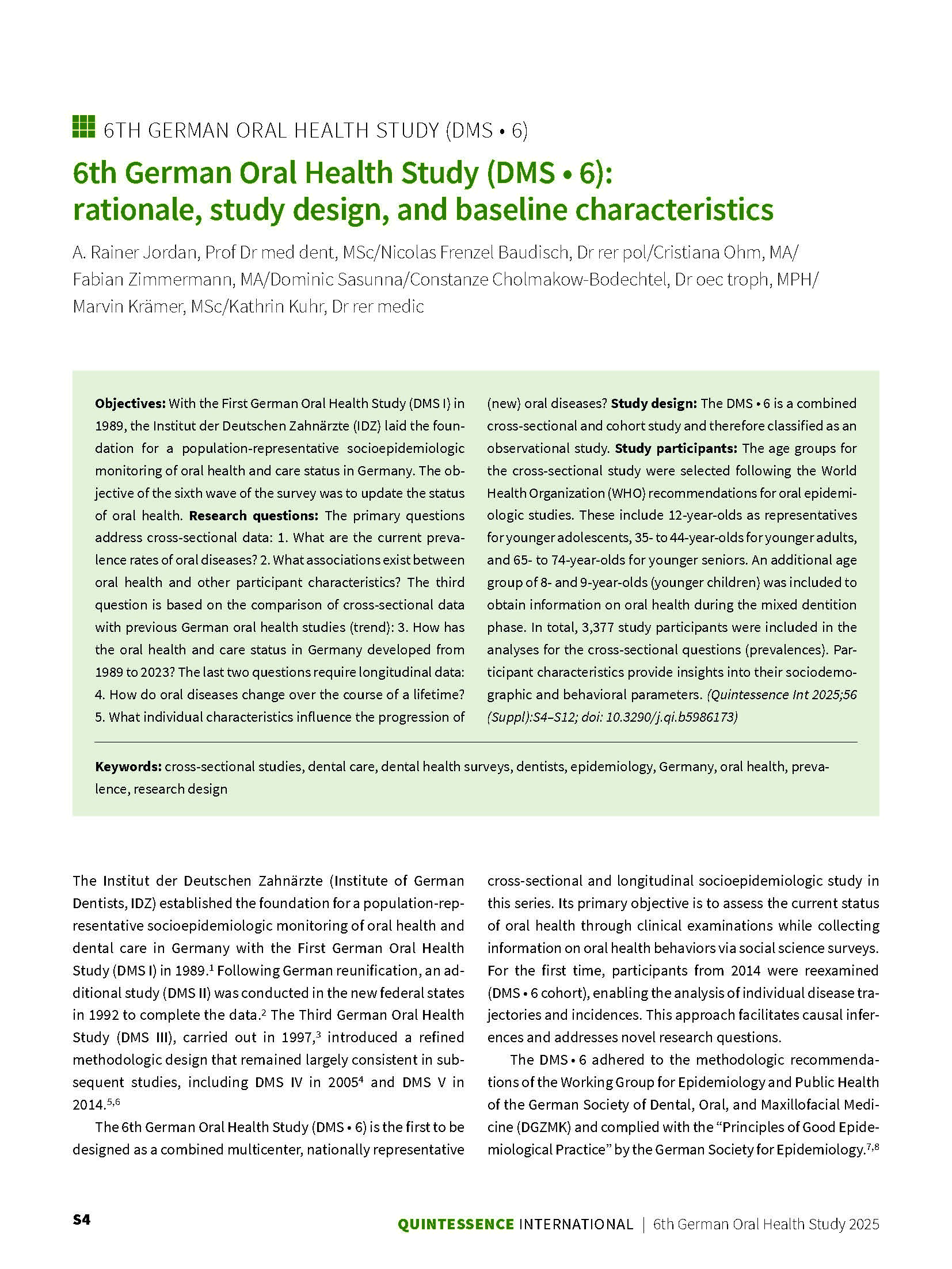 Forschungsziel und Studiendesign